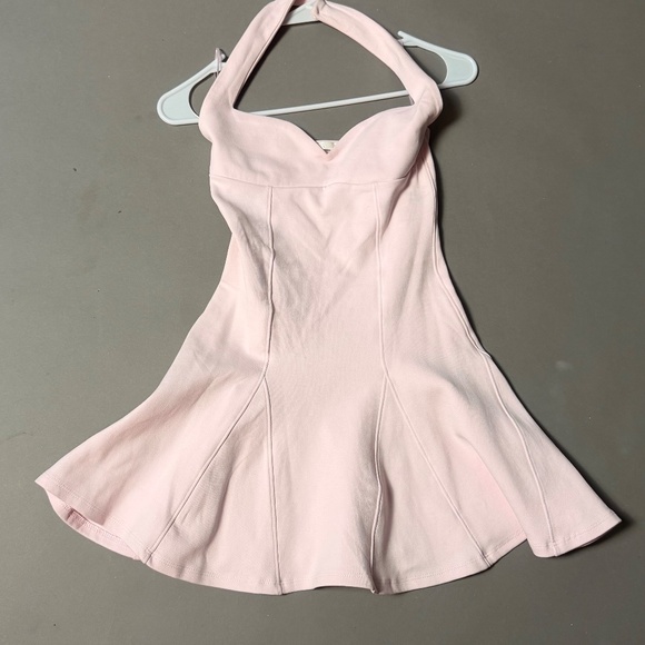 Beautiful summer light pink mini dress Zara - Picture 2 of 4